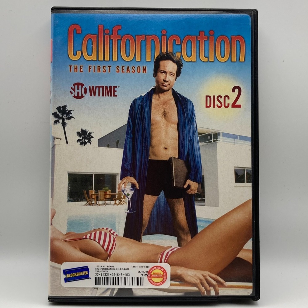 Californication The First Season Showtime Comedy DVD Disc 2‎